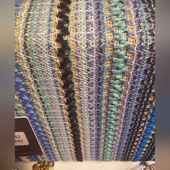 Haute hippie NEW purse wood and woven bamboo handle snap closure seen on tiktok - Picture 3 of 10